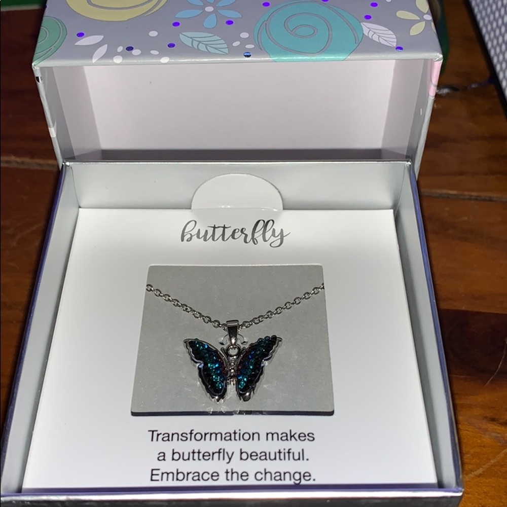 butterfly necklace